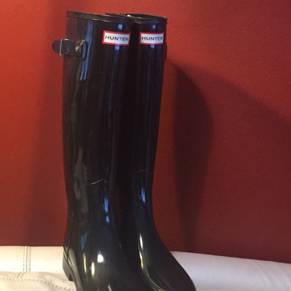 Hunter Black Women's Winter & Rain Boots